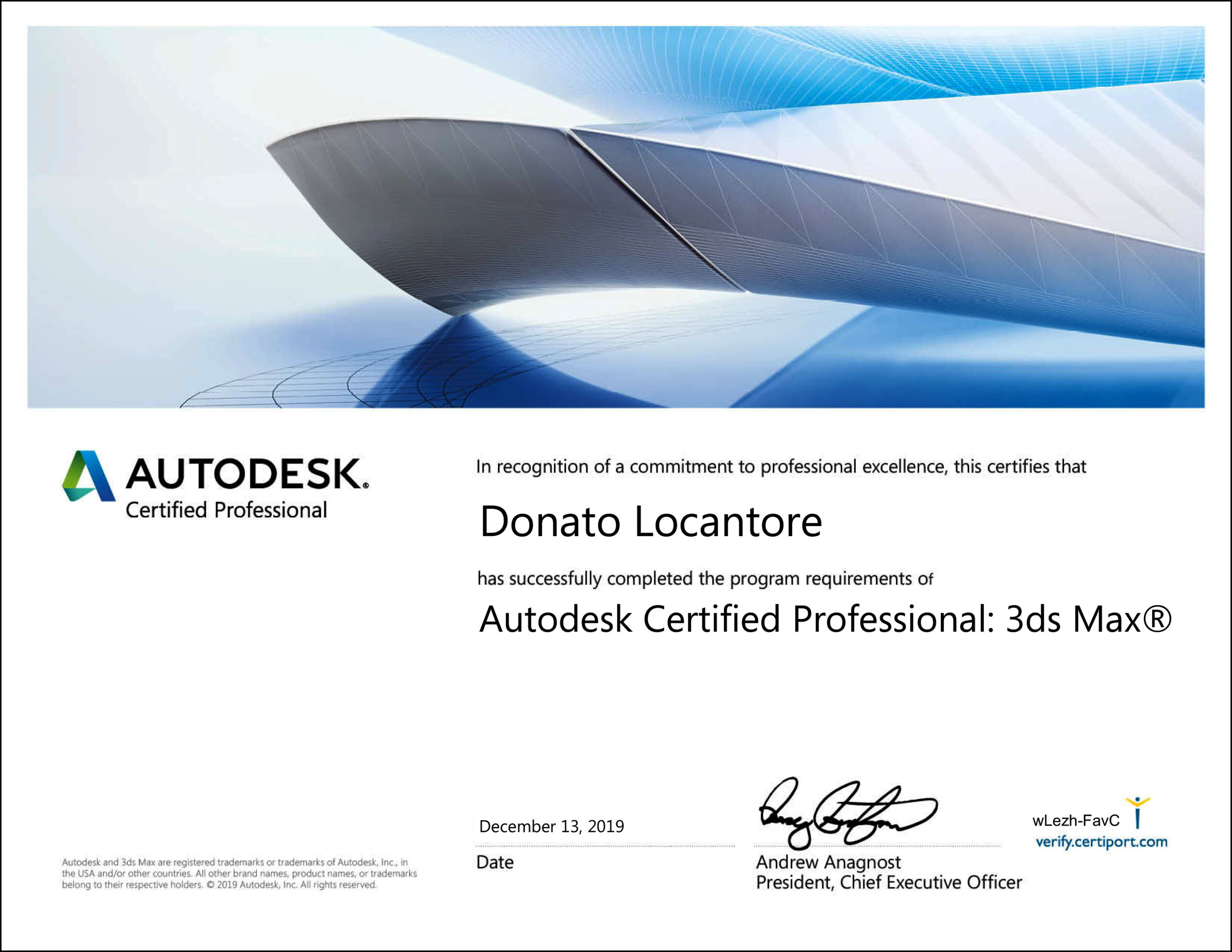 3ds Max – Certified Professional 3ds Max – Certified Professional