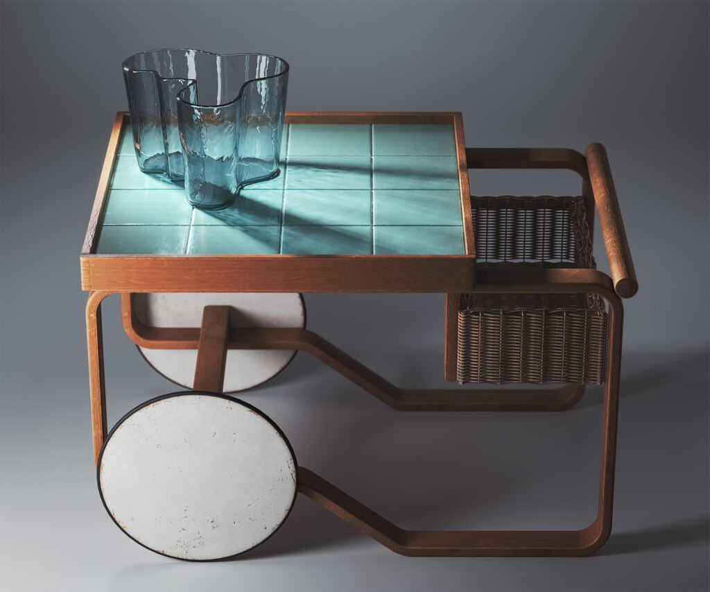 Tea Table Rendering Corso di rendering con Corona e 3ds Max online e a Roma